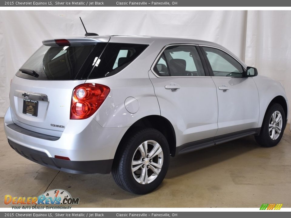 2015 Chevrolet Equinox LS Silver Ice Metallic / Jet Black Photo #2
