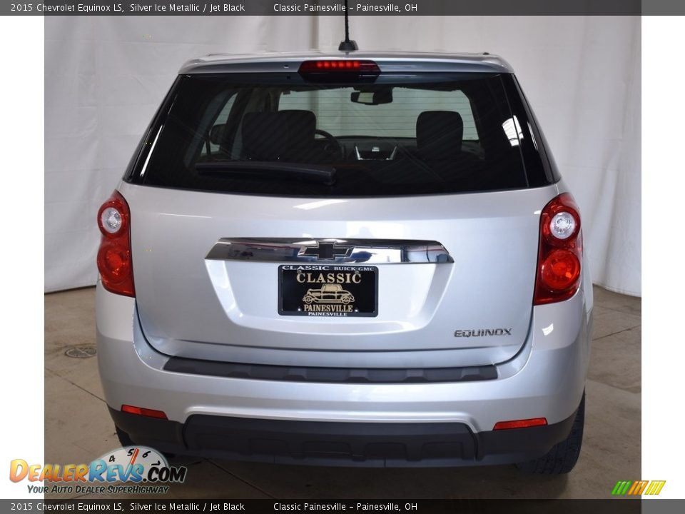 2015 Chevrolet Equinox LS Silver Ice Metallic / Jet Black Photo #3