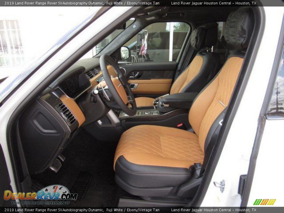 Ebony/Vintage Tan Interior - 2019 Land Rover Range Rover SVAutobiography Dynamic Photo #10