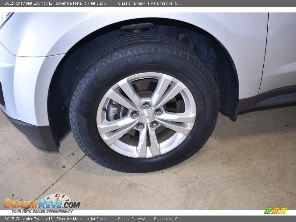 2015 Chevrolet Equinox LS Silver Ice Metallic / Jet Black Photo #5