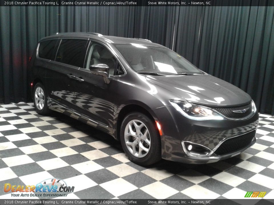 2018 Chrysler Pacifica Touring L Granite Crystal Metallic / Cognac/Alloy/Toffee Photo #4