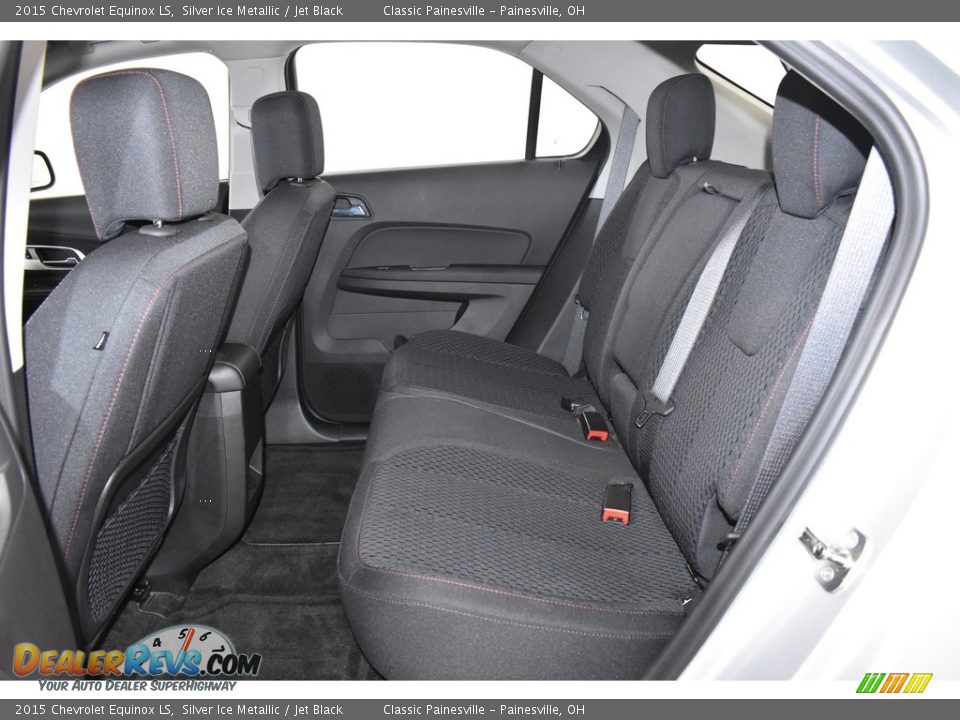 2015 Chevrolet Equinox LS Silver Ice Metallic / Jet Black Photo #8