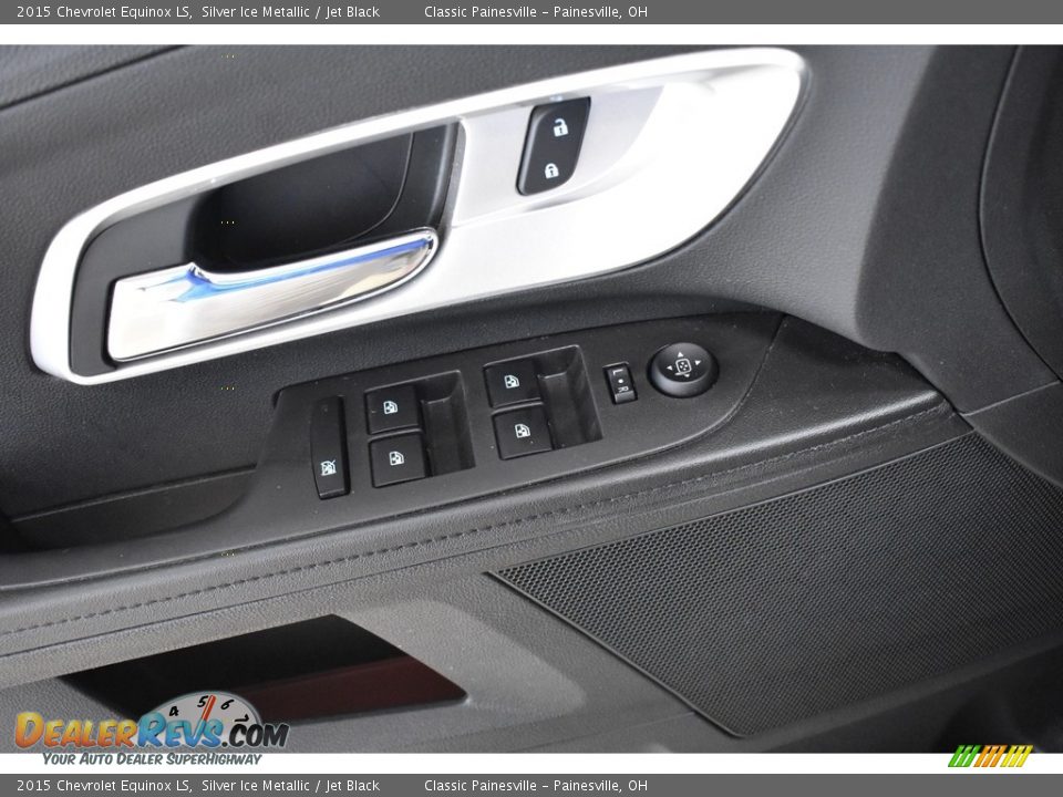 2015 Chevrolet Equinox LS Silver Ice Metallic / Jet Black Photo #10