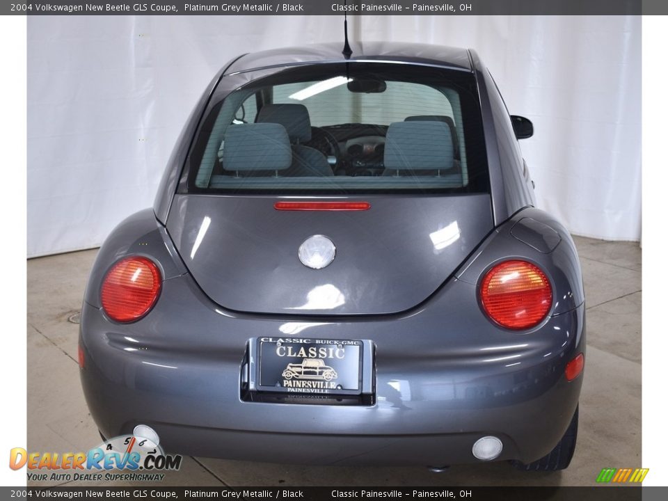 2004 Volkswagen New Beetle GLS Coupe Platinum Grey Metallic / Black Photo #3