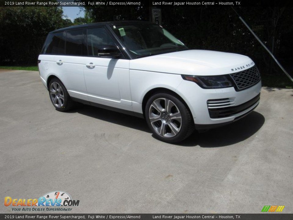 2019 Land Rover Range Rover Supercharged Fuji White / Espresso/Almond Photo #1