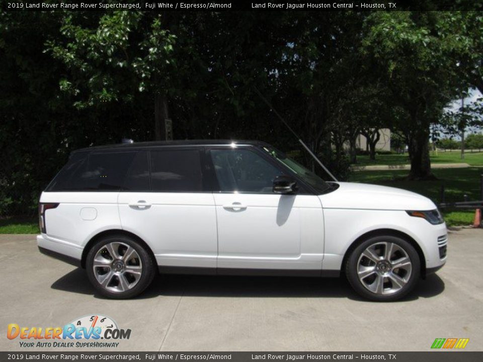 2019 Land Rover Range Rover Supercharged Fuji White / Espresso/Almond Photo #6