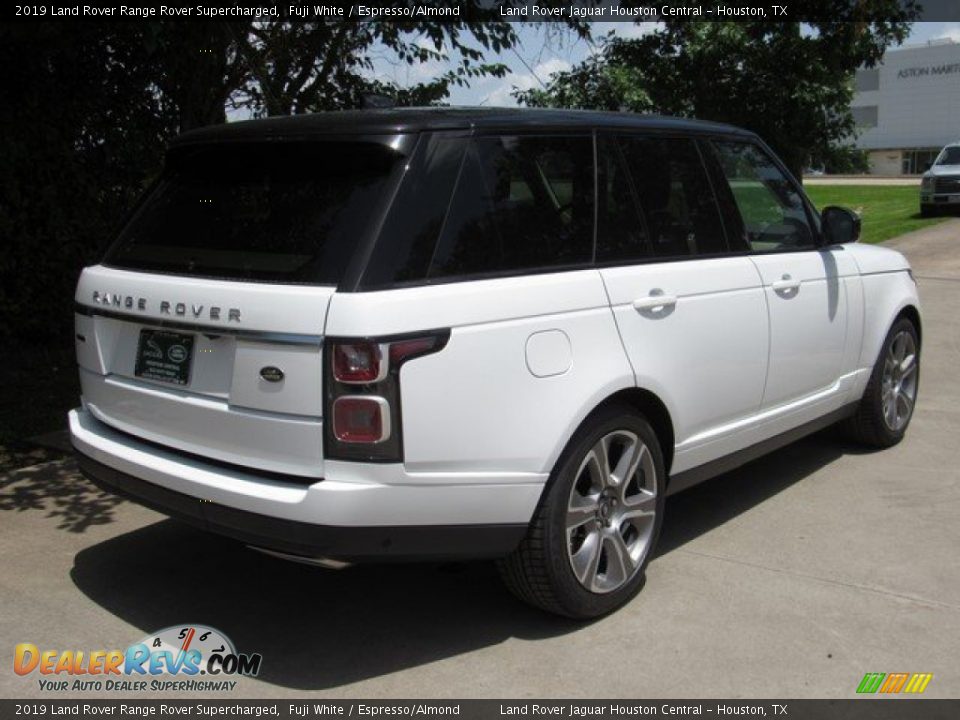 2019 Land Rover Range Rover Supercharged Fuji White / Espresso/Almond Photo #7