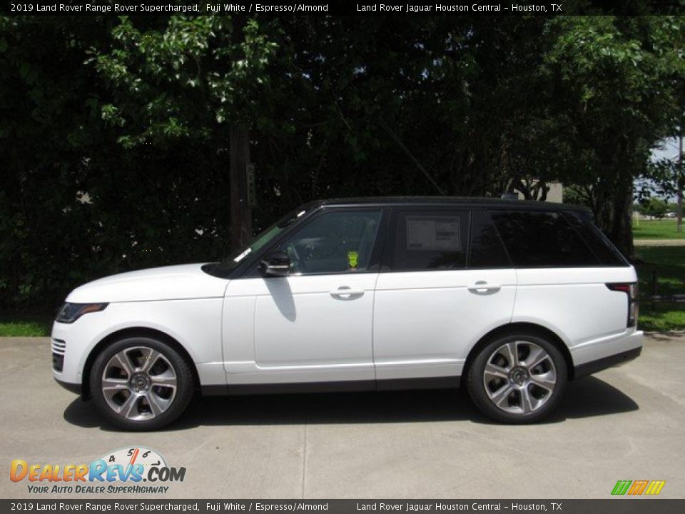 2019 Land Rover Range Rover Supercharged Fuji White / Espresso/Almond Photo #11