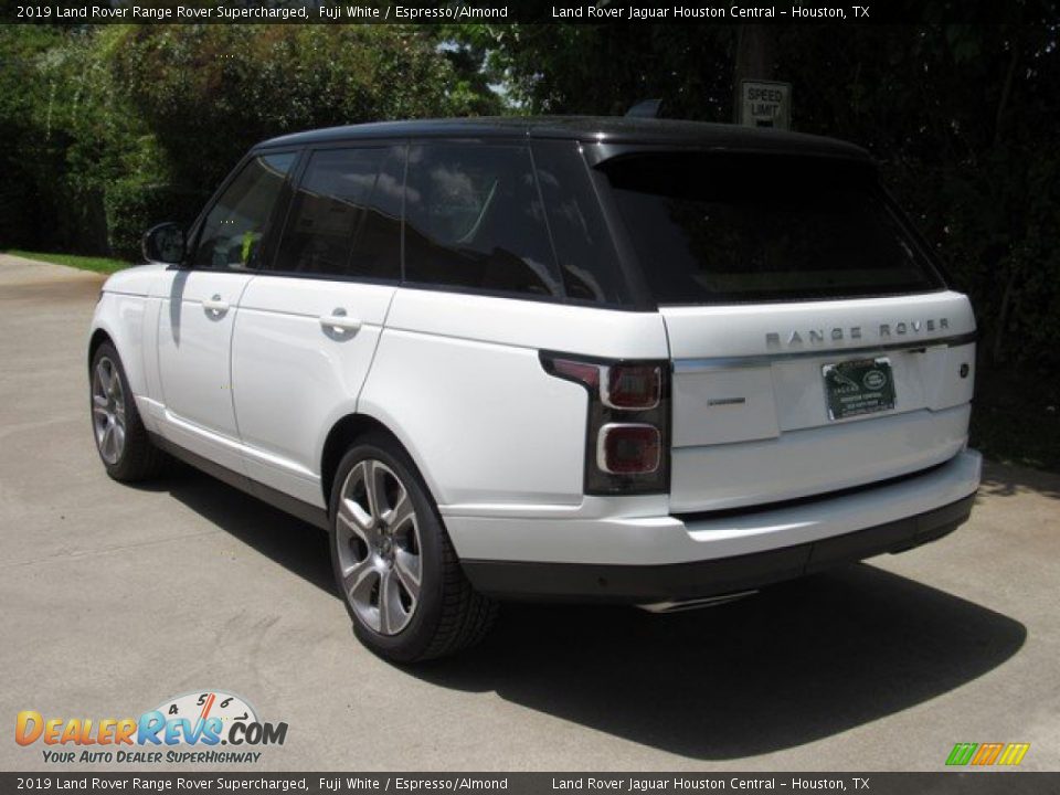 2019 Land Rover Range Rover Supercharged Fuji White / Espresso/Almond Photo #12