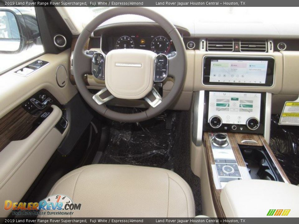 2019 Land Rover Range Rover Supercharged Fuji White / Espresso/Almond Photo #14