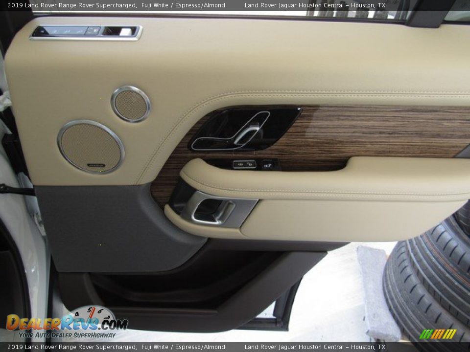 2019 Land Rover Range Rover Supercharged Fuji White / Espresso/Almond Photo #22
