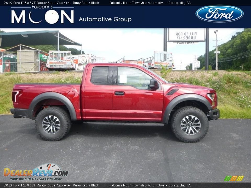 2019 Ford F150 SVT Raptor SuperCab 4x4 Ruby Red / Black Photo #1