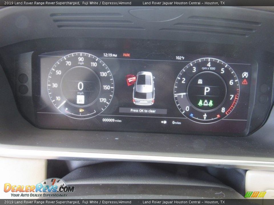 2019 Land Rover Range Rover Supercharged Fuji White / Espresso/Almond Photo #32