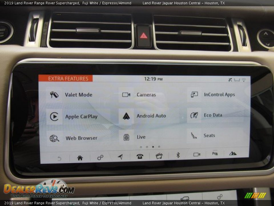 2019 Land Rover Range Rover Supercharged Fuji White / Espresso/Almond Photo #34