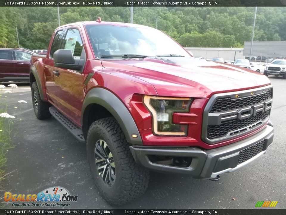 2019 Ford F150 SVT Raptor SuperCab 4x4 Ruby Red / Black Photo #6