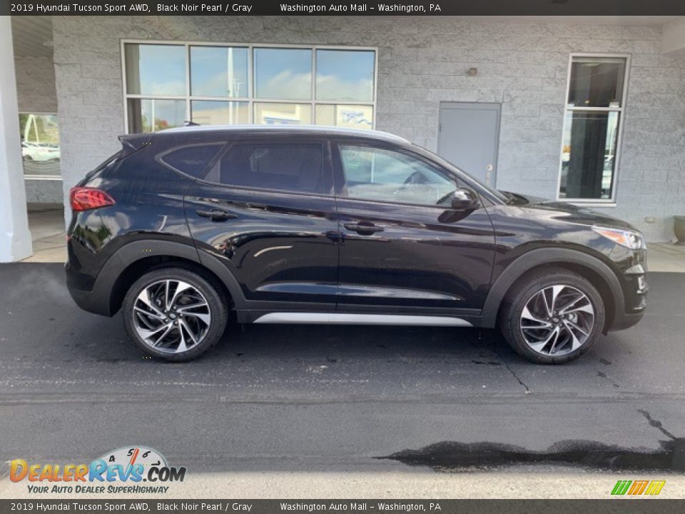 2019 Hyundai Tucson Sport AWD Black Noir Pearl / Gray Photo #3