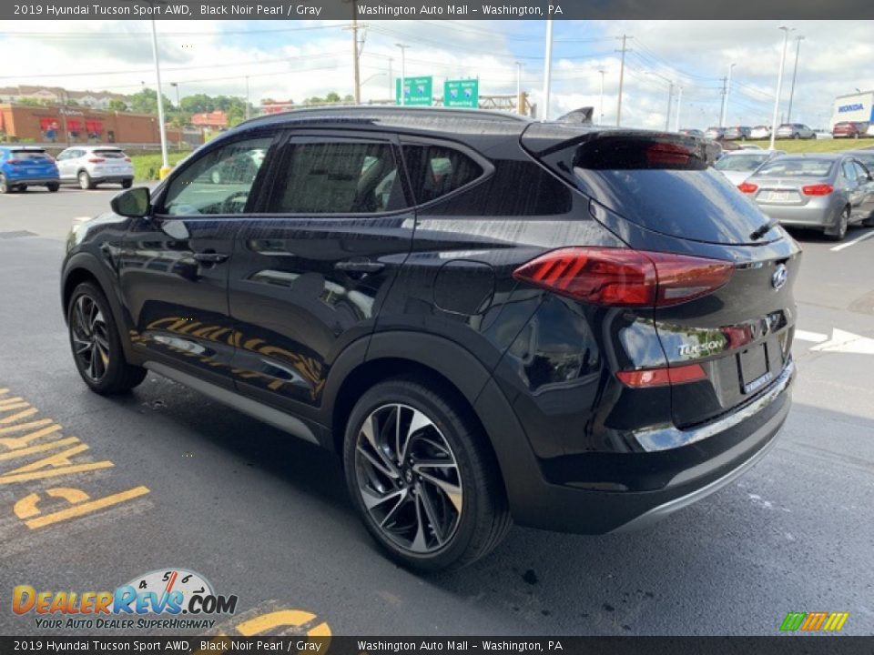 2019 Hyundai Tucson Sport AWD Black Noir Pearl / Gray Photo #6