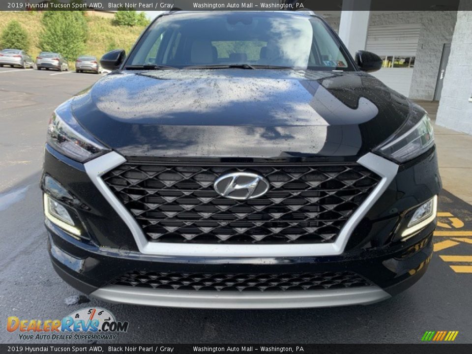 2019 Hyundai Tucson Sport AWD Black Noir Pearl / Gray Photo #8