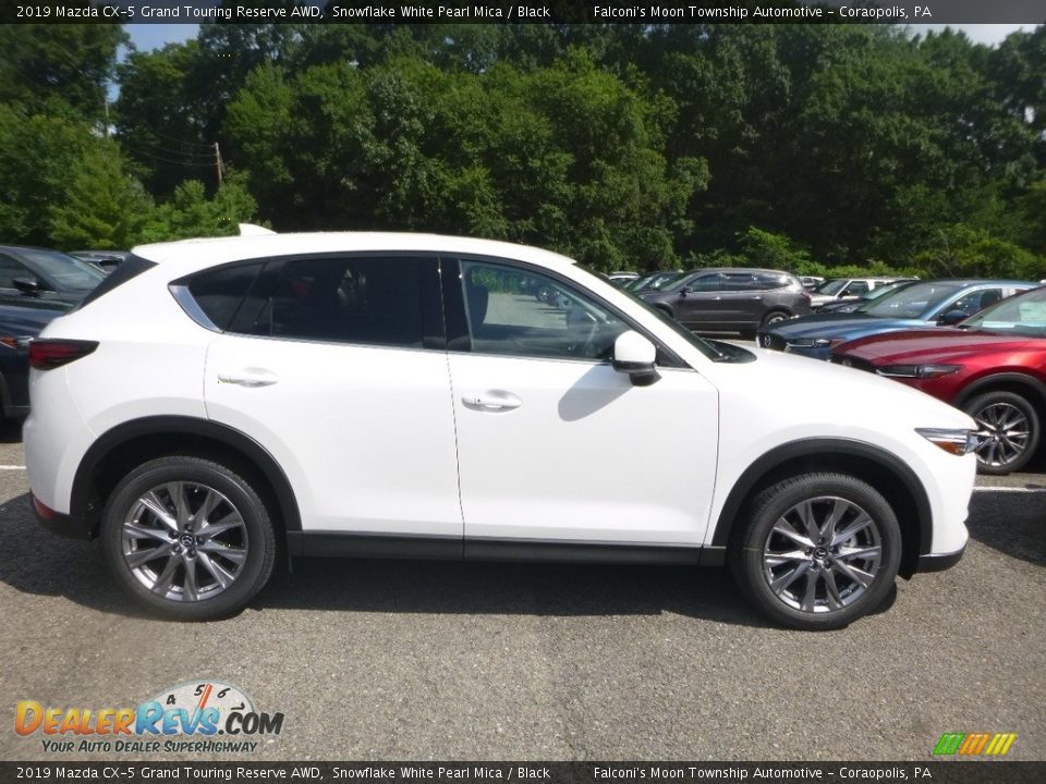 2019 Mazda CX-5 Grand Touring Reserve AWD Snowflake White Pearl Mica / Black Photo #1