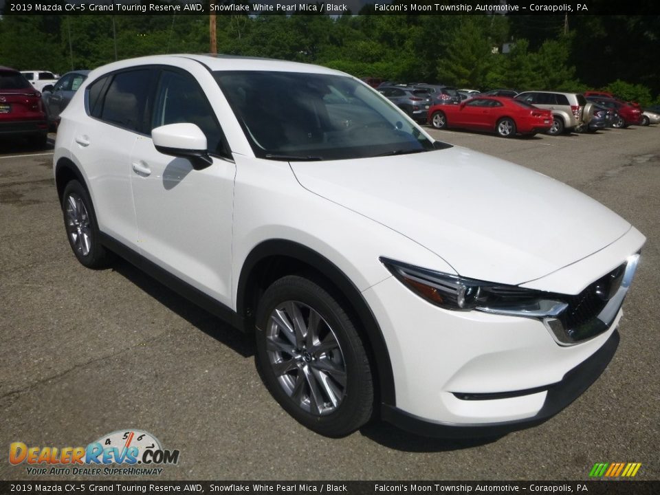 2019 Mazda CX-5 Grand Touring Reserve AWD Snowflake White Pearl Mica / Black Photo #3