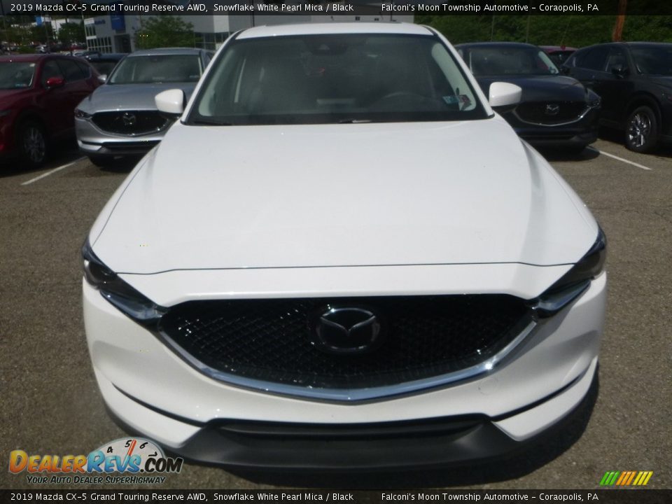 2019 Mazda CX-5 Grand Touring Reserve AWD Snowflake White Pearl Mica / Black Photo #4