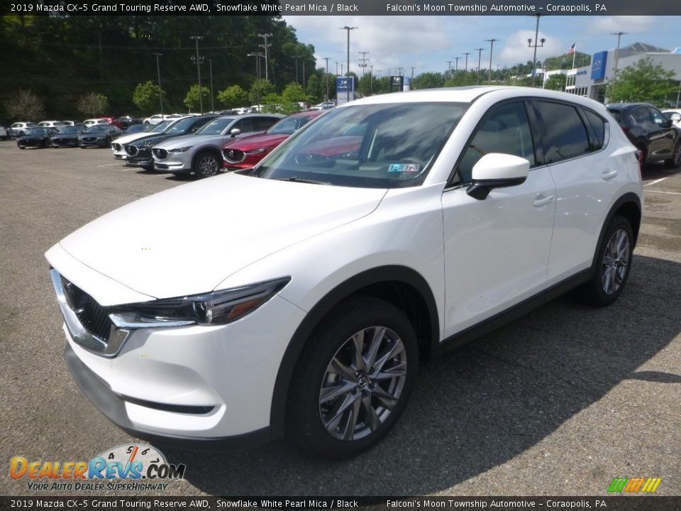 2019 Mazda CX-5 Grand Touring Reserve AWD Snowflake White Pearl Mica / Black Photo #5