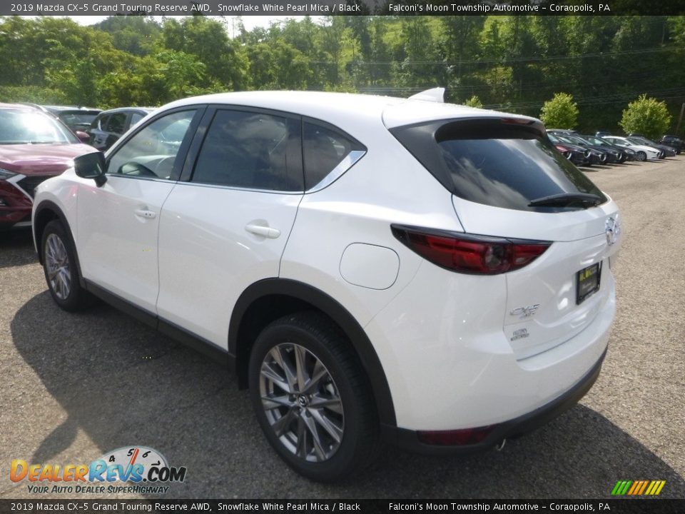 2019 Mazda CX-5 Grand Touring Reserve AWD Snowflake White Pearl Mica / Black Photo #6