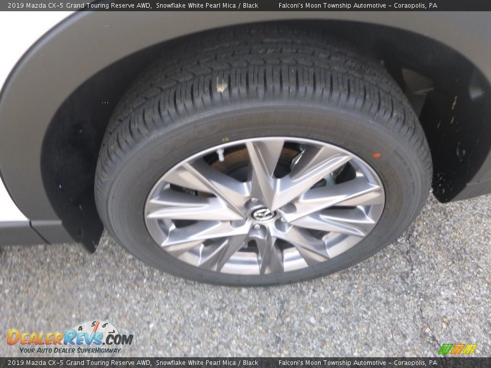 2019 Mazda CX-5 Grand Touring Reserve AWD Snowflake White Pearl Mica / Black Photo #7