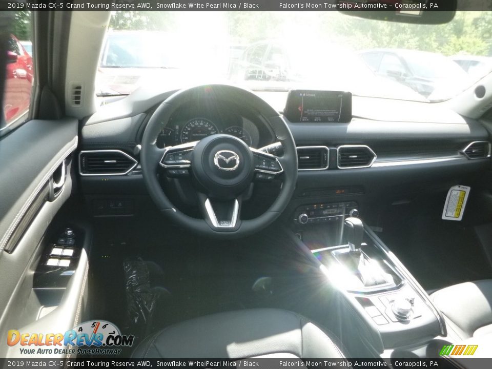 2019 Mazda CX-5 Grand Touring Reserve AWD Snowflake White Pearl Mica / Black Photo #9