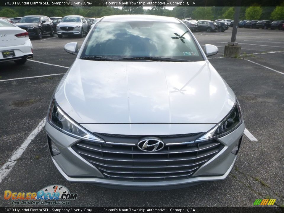 2020 Hyundai Elantra SEL Symphony Silver / Gray Photo #4