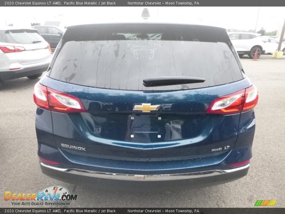 2020 Chevrolet Equinox LT AWD Pacific Blue Metallic / Jet Black Photo #4