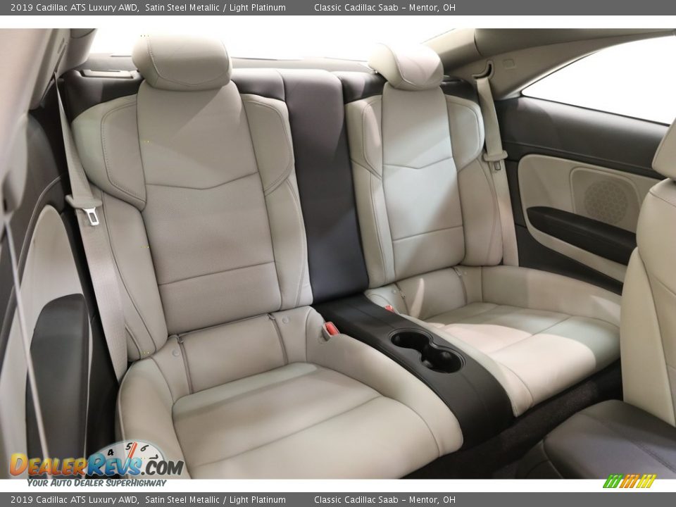 Rear Seat of 2019 Cadillac ATS Luxury AWD Photo #18