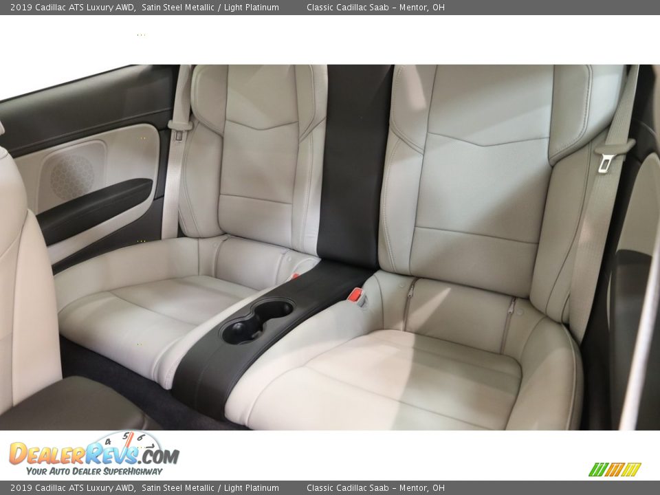 Rear Seat of 2019 Cadillac ATS Luxury AWD Photo #19