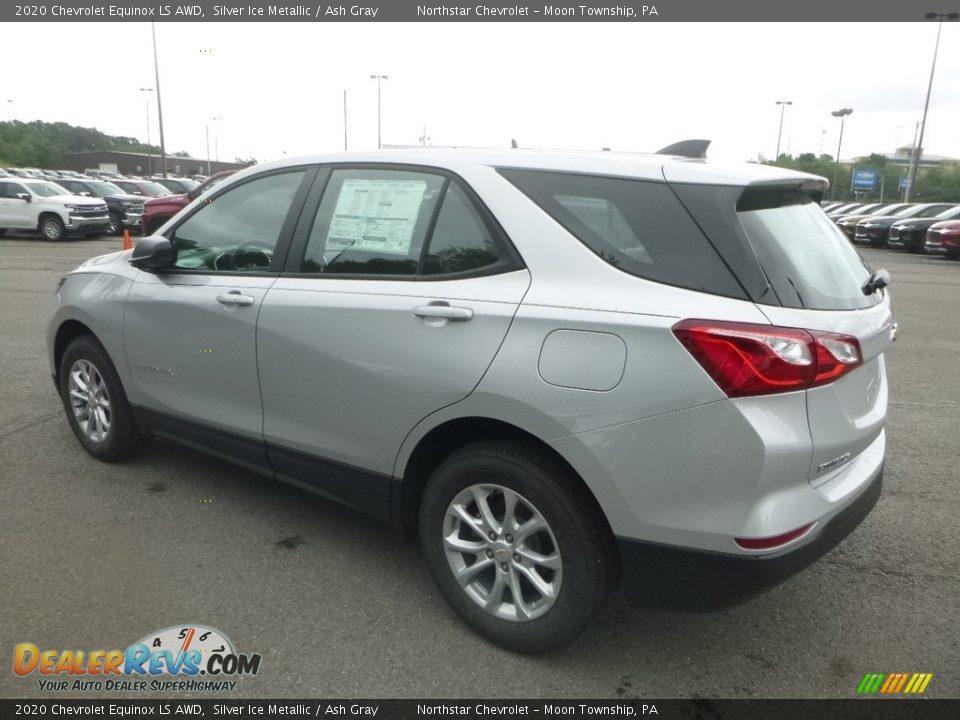 2020 Chevrolet Equinox LS AWD Silver Ice Metallic / Ash Gray Photo #3