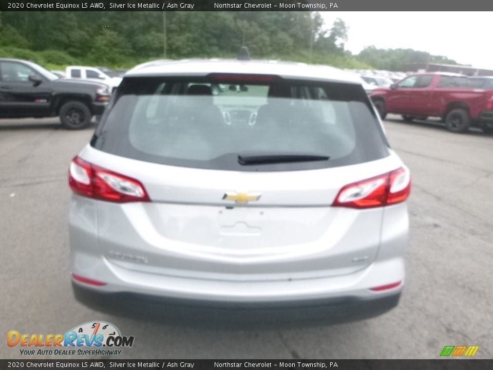 2020 Chevrolet Equinox LS AWD Silver Ice Metallic / Ash Gray Photo #4