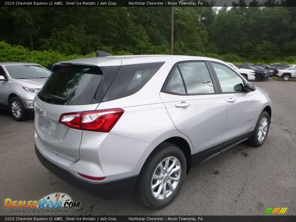 2020 Chevrolet Equinox LS AWD Silver Ice Metallic / Ash Gray Photo #5