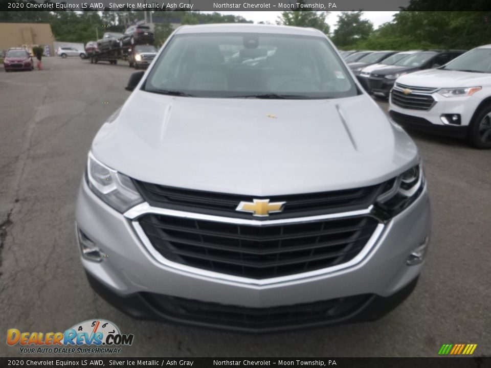 2020 Chevrolet Equinox LS AWD Silver Ice Metallic / Ash Gray Photo #8