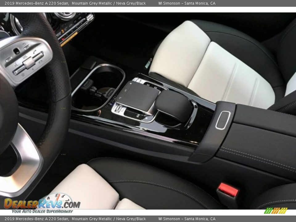 2019 Mercedes-Benz A 220 Sedan Mountain Grey Metallic / Neva Grey/Black Photo #7
