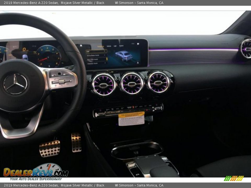 2019 Mercedes-Benz A 220 Sedan Mojave Silver Metallic / Black Photo #6