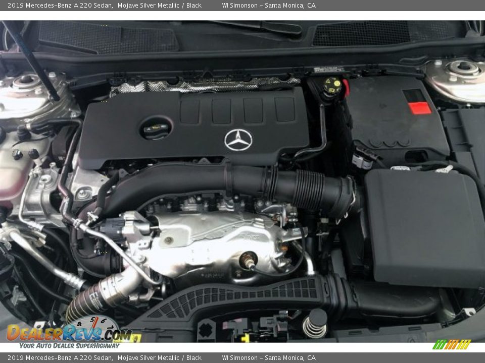 2019 Mercedes-Benz A 220 Sedan Mojave Silver Metallic / Black Photo #8