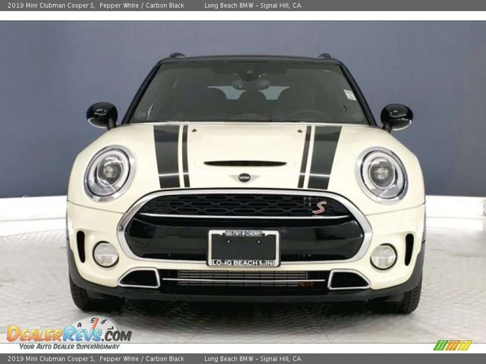 2019 Mini Clubman Cooper S Pepper White / Carbon Black Photo #2