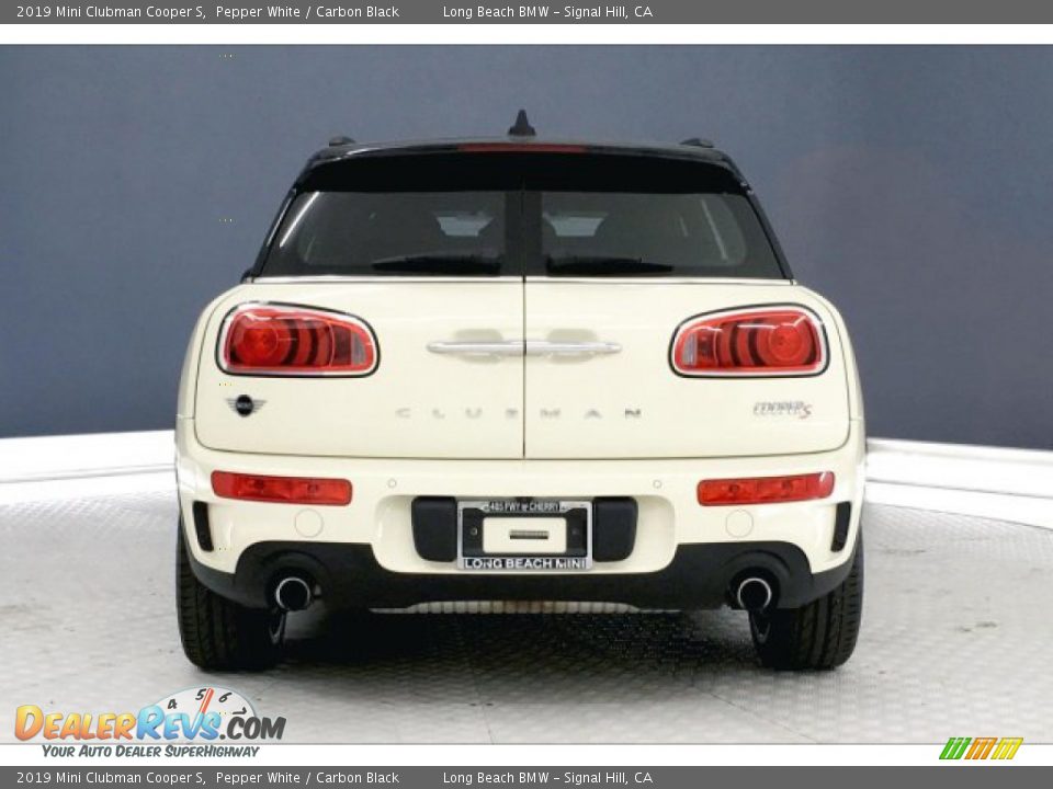 2019 Mini Clubman Cooper S Pepper White / Carbon Black Photo #3