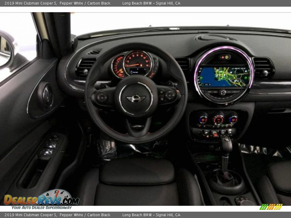 2019 Mini Clubman Cooper S Pepper White / Carbon Black Photo #4