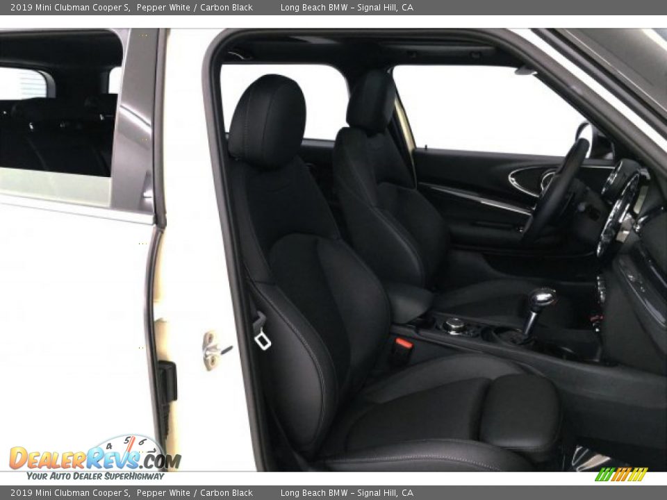 2019 Mini Clubman Cooper S Pepper White / Carbon Black Photo #6