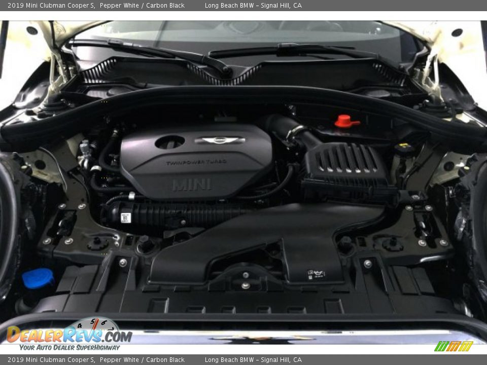 2019 Mini Clubman Cooper S Pepper White / Carbon Black Photo #9