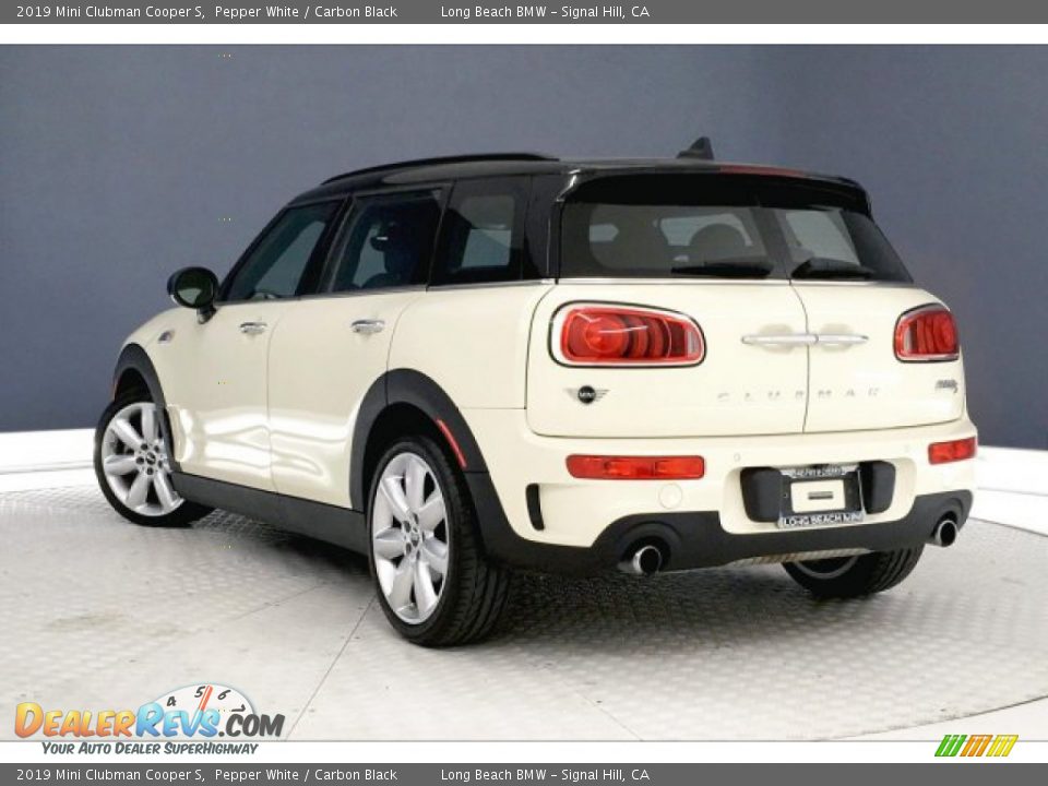 2019 Mini Clubman Cooper S Pepper White / Carbon Black Photo #10