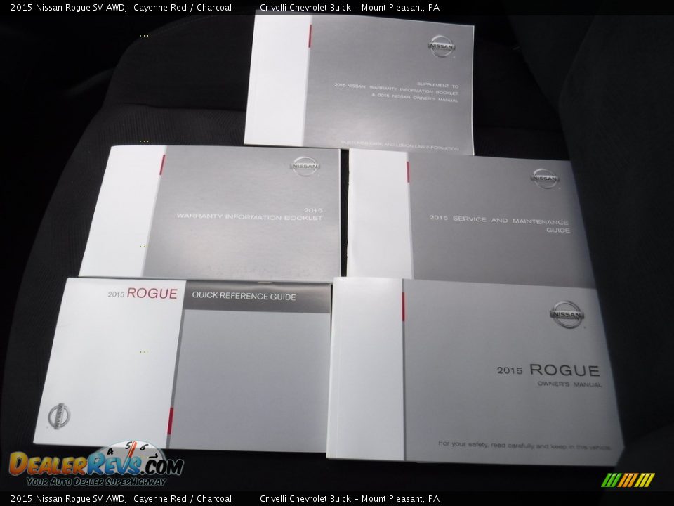2015 Nissan Rogue SV AWD Cayenne Red / Charcoal Photo #32