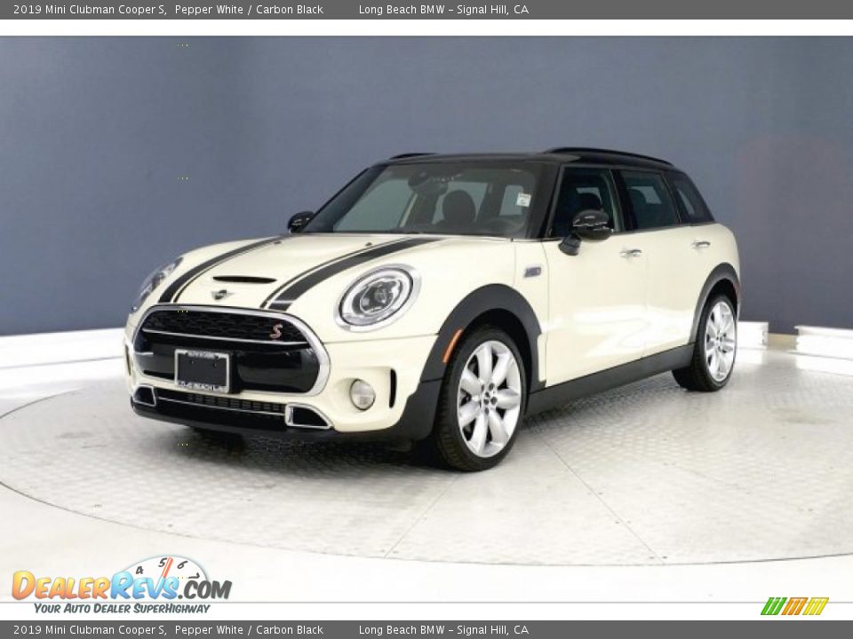 2019 Mini Clubman Cooper S Pepper White / Carbon Black Photo #12