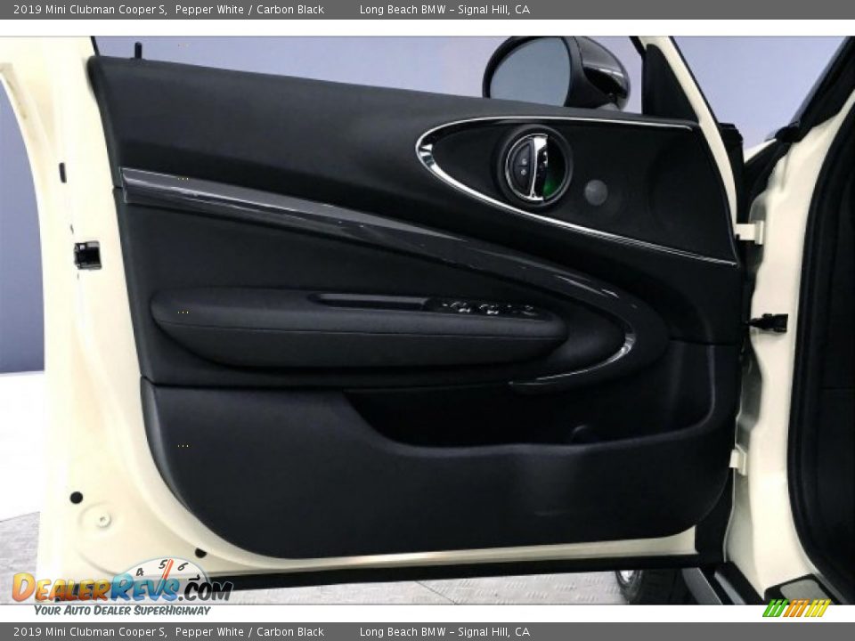 2019 Mini Clubman Cooper S Pepper White / Carbon Black Photo #21