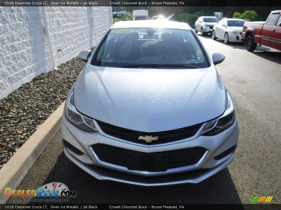 2018 Chevrolet Cruze LT Silver Ice Metallic / Jet Black Photo #4